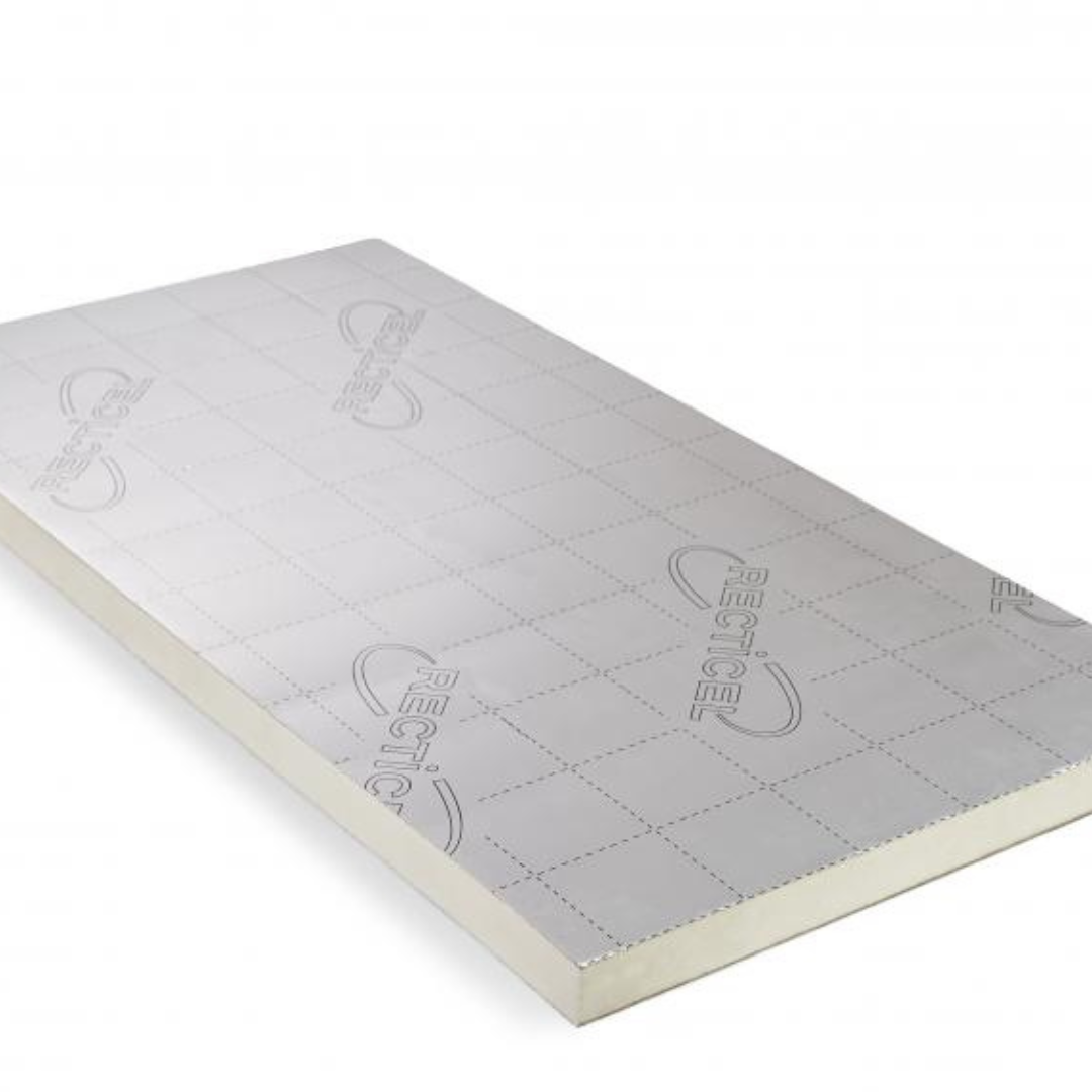 A Recticel Eurothane Eurodeck board showcasing the lightweight and versatile design