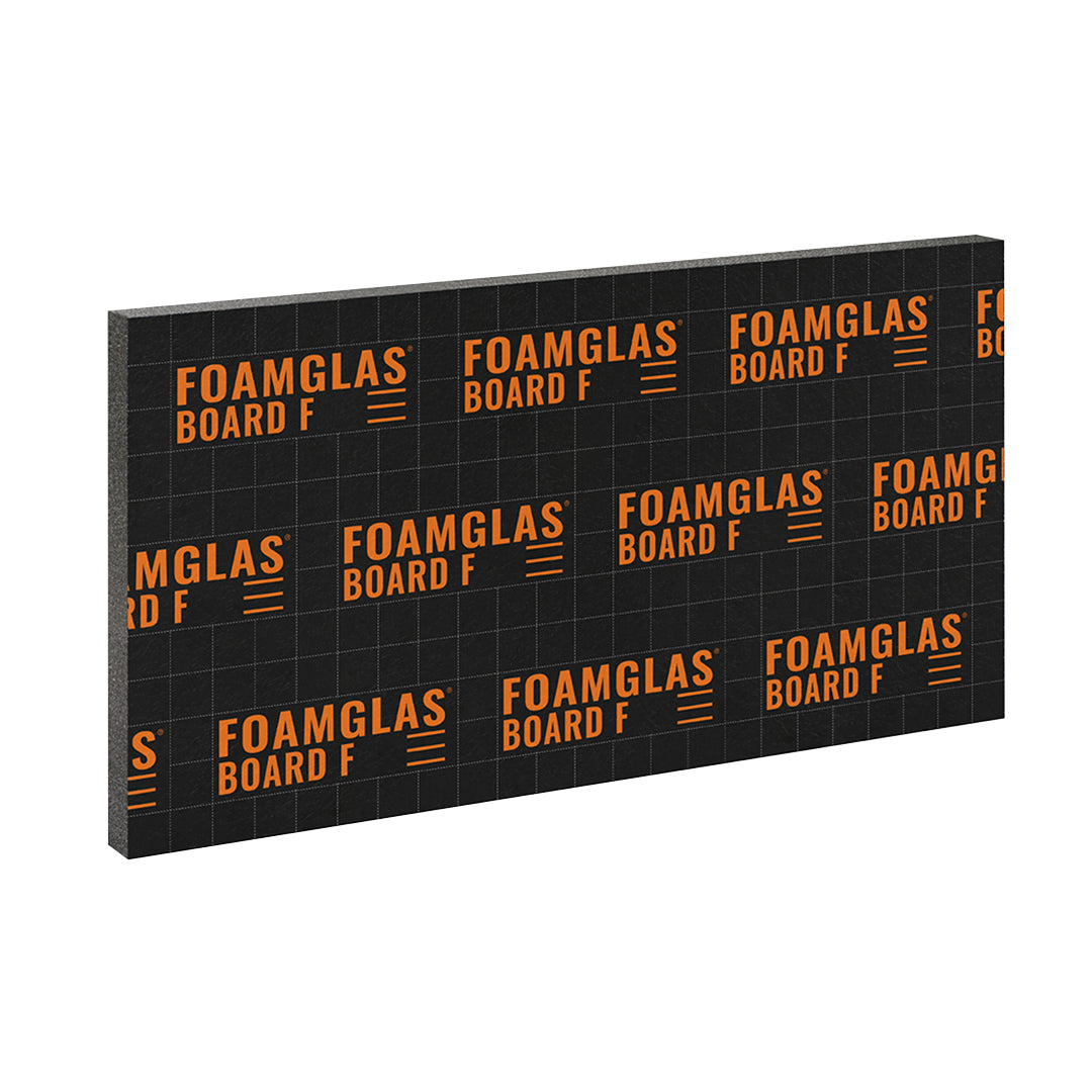 Foamglas F board displayed on a white background