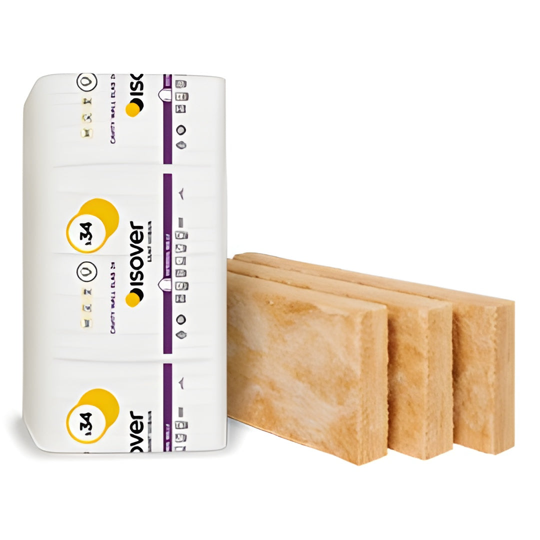 Isover Cavity Wall Slab 34 displayed on a white background