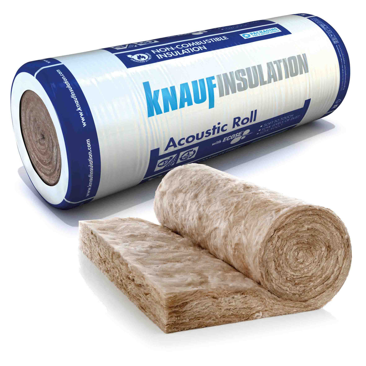 Knauf Acoustic Roll displayed on a white background