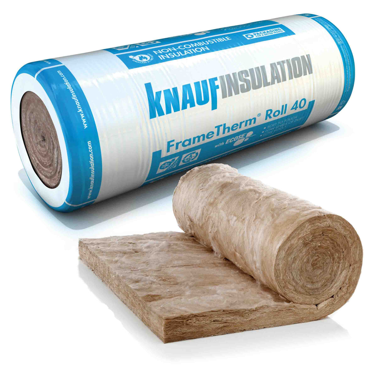 Knauf Frametherm roll 40 displayed on a white background