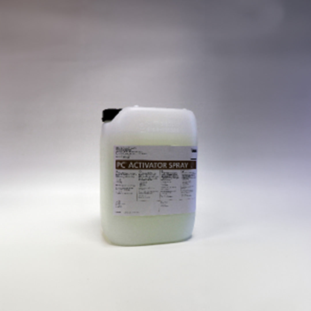 Foamglas PC Activator spray displayed on a grey background