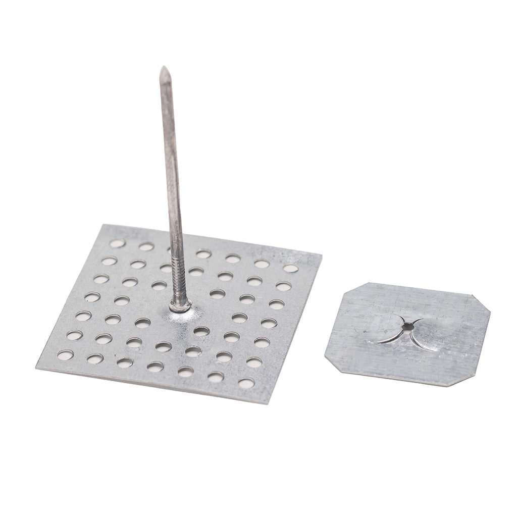 Siderise Perforated Insulation Pin with Washer - Box of 500