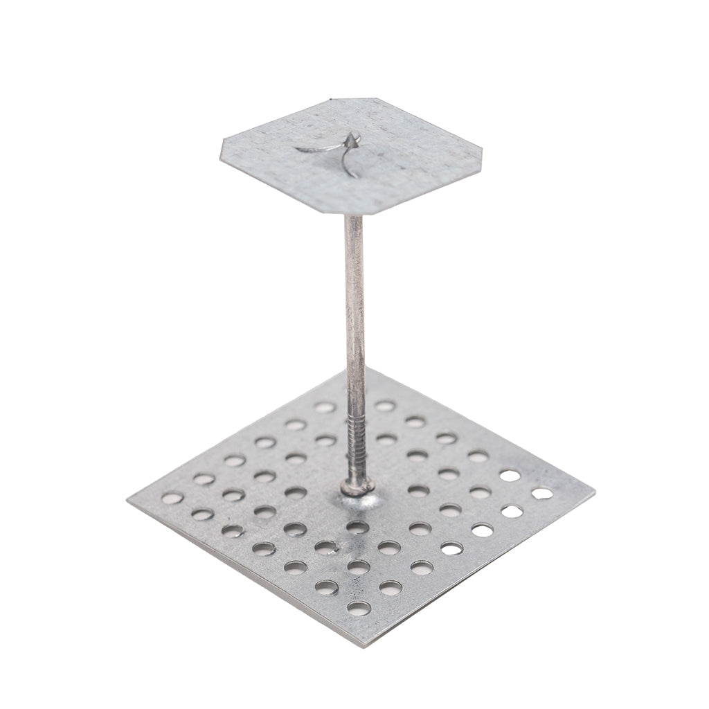 Siderise Perforated Insulation Pin with Washer - Box of 500