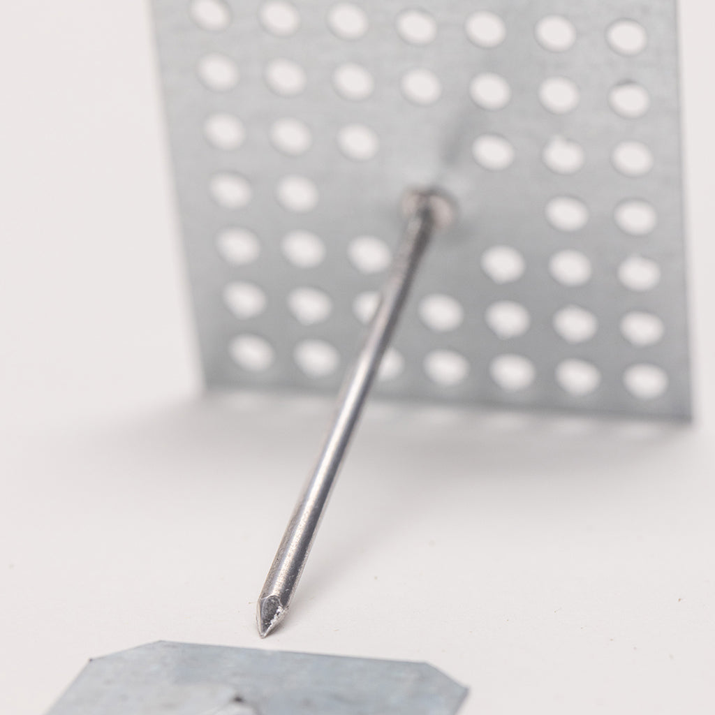 Siderise Perforated Insulation Pin with Washer - Box of 500