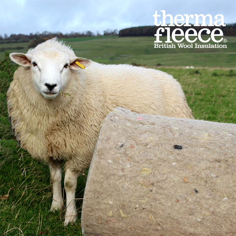 Thermafleece Cosywool Loft Roll - 370mm Width - All Thicknesses