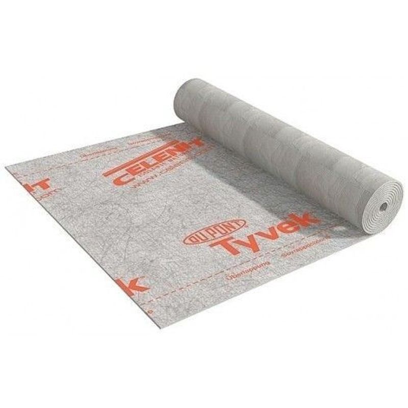 Tyvek Housewrap displayed on a white background