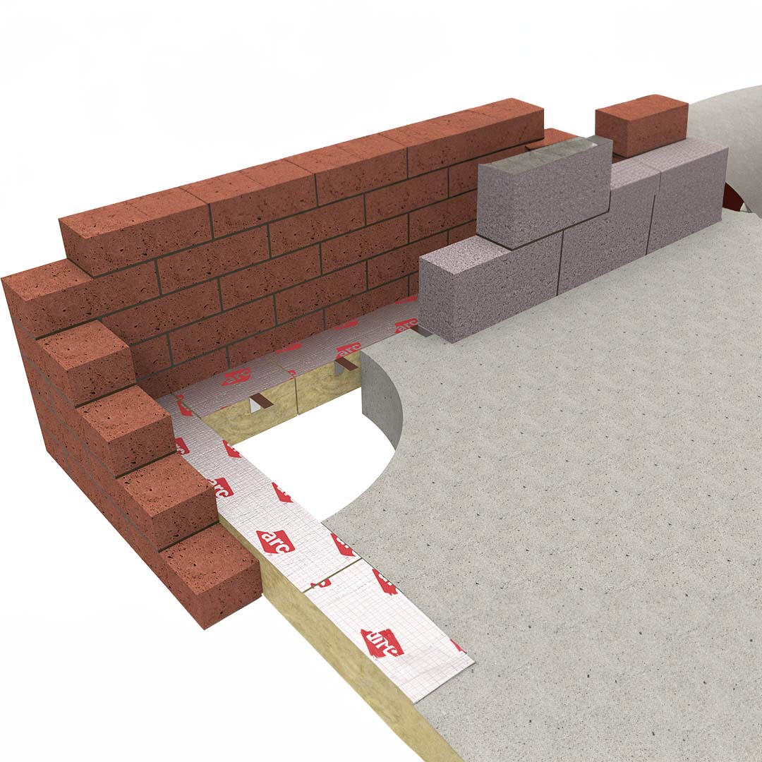 ARC Fire stop slab showcased in application