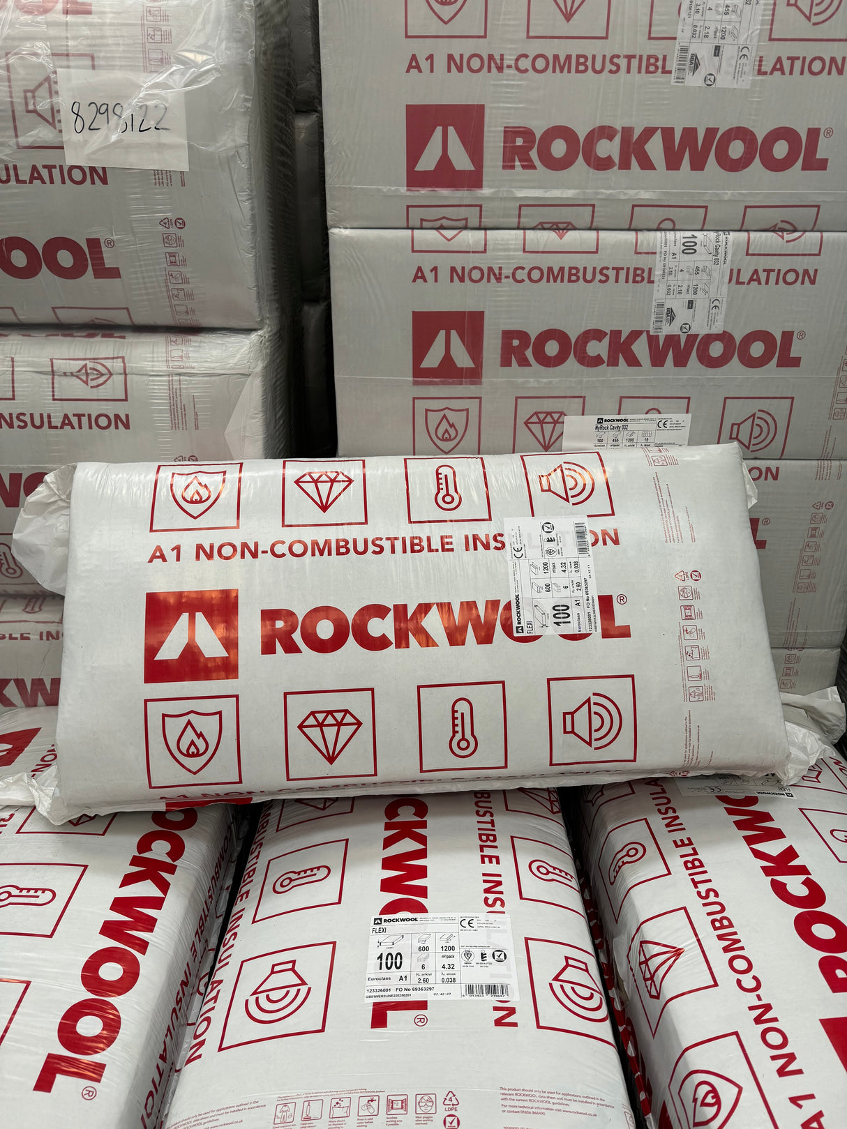 Rockwool RWA45 Slab - 1200mm x 600mm - All Thicknesses