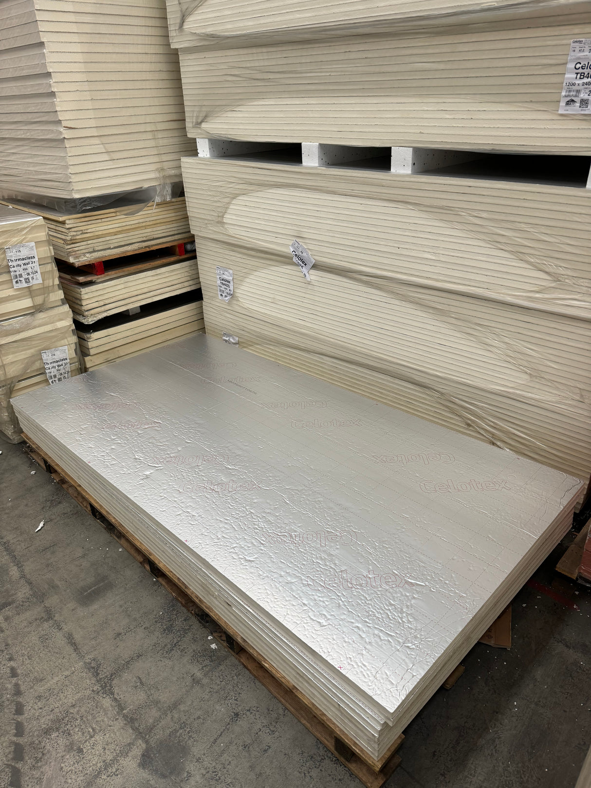 Celotex PIR Insulation Board - 2400mm x 1200mm - All Thicknesses