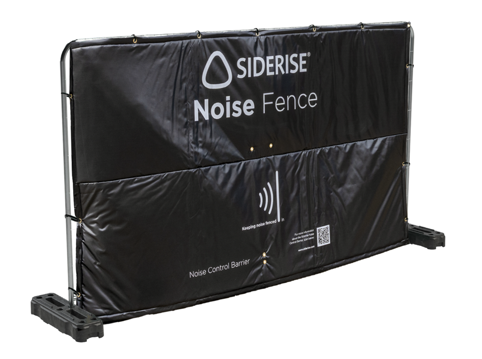 Controlling Construction Site Noise with Siderise NCB-XL Noise Fences