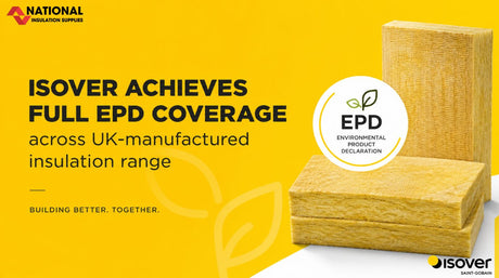 isover achieves epd coverage - national insulation supplies