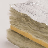 Siderise CBX Flexible Acoustic Void Barrier for Suspended Ceiling up close displayed on a white background