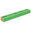 Green packaging of arc cavity stop sock on a white background