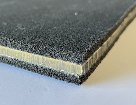 Siderise FLX Flexible Acoustic Barrier for Suspended Ceiling shown from the corner