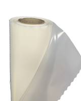 Novia® 500 Gauge FR Virgin Polythene up close displayed on a white background