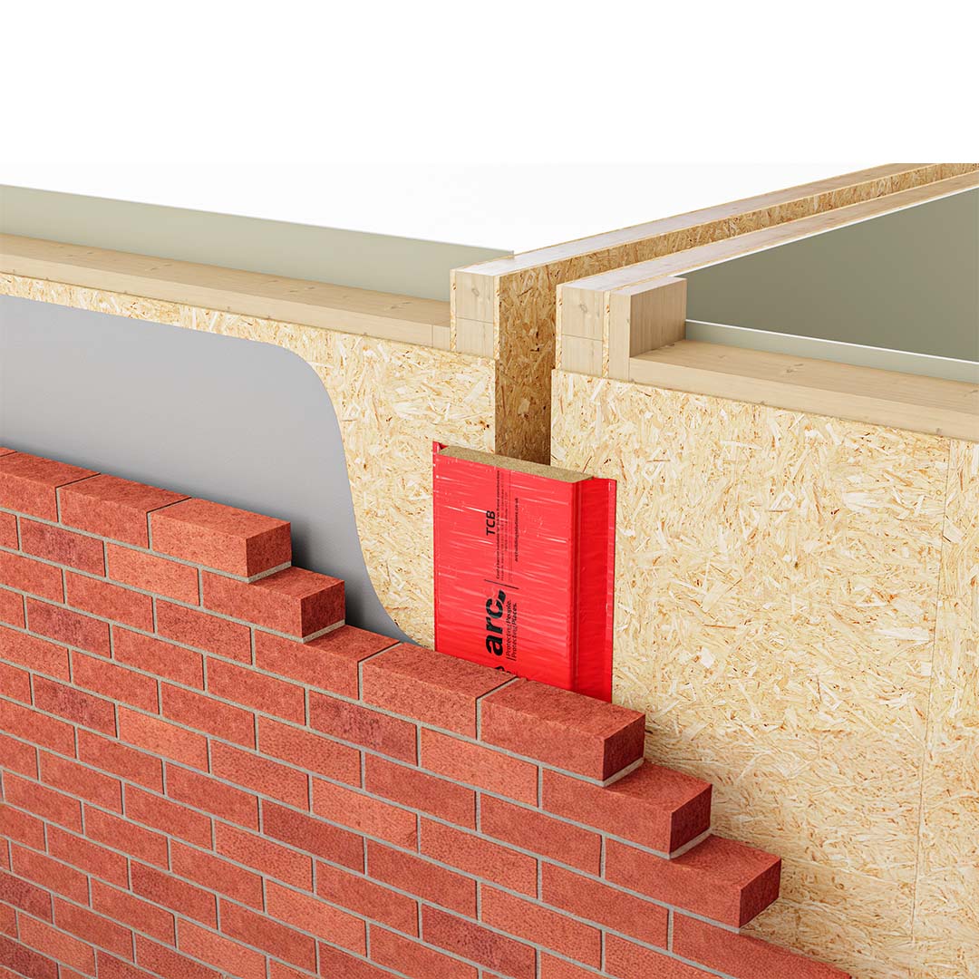 ARC Party Wall TCB shown in timber application