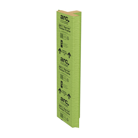 ARC T-Barrier for timber frame displayed on a white background