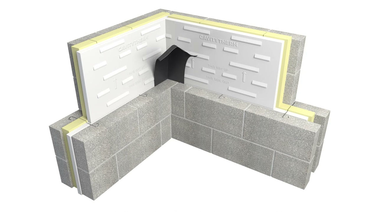 Unilin (Xtratherm) CavityTherm CT/PIR Full Fill Cavity Board 1200 x 450mm