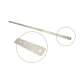 Damex FR Stainless Steel Fixing Strip full size displayed on a white background