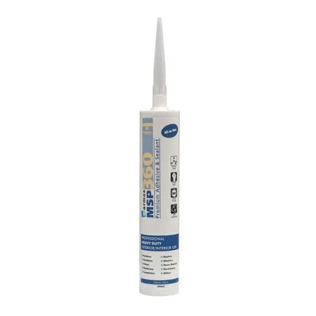 Marmox MSP360 Adhesive & Sealant displayed on a  white background