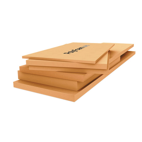 PolyFoam XPS Polyfoam boards displayed on a white background