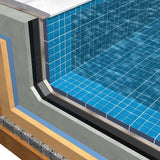 PolyFoam XPS shown in a swimming pool application